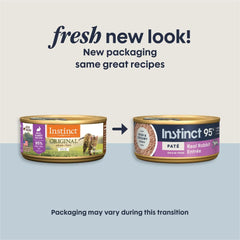Instinct Original Conejo Real: primer ingrediente conejo para proteína de calidad.