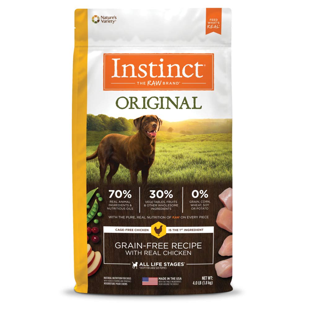 Instinct Original: croqueta recubierta de crudo para mayor sabor y nutrición diaria del perro