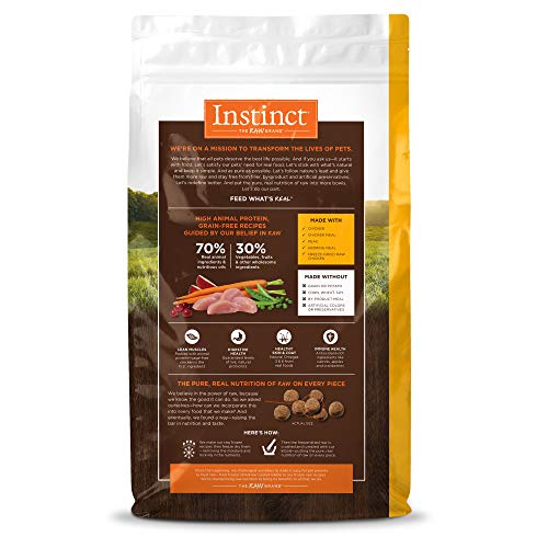 Instinct Original: croqueta alta en proteína para apoyar músculos y energía diaria