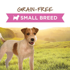 Instinct Original sin granos en lata, alto contenido proteico para perros pequeños.