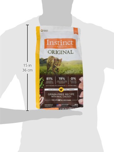 Instinct Original, textura crujiente de croquetas que anima la alimentación diaria.