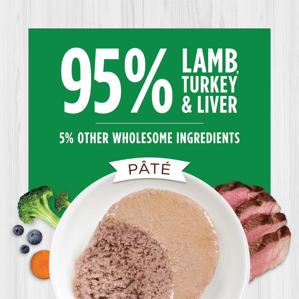 Instinct Original Pate con cordero real, alto en proteína para músculos definidos.