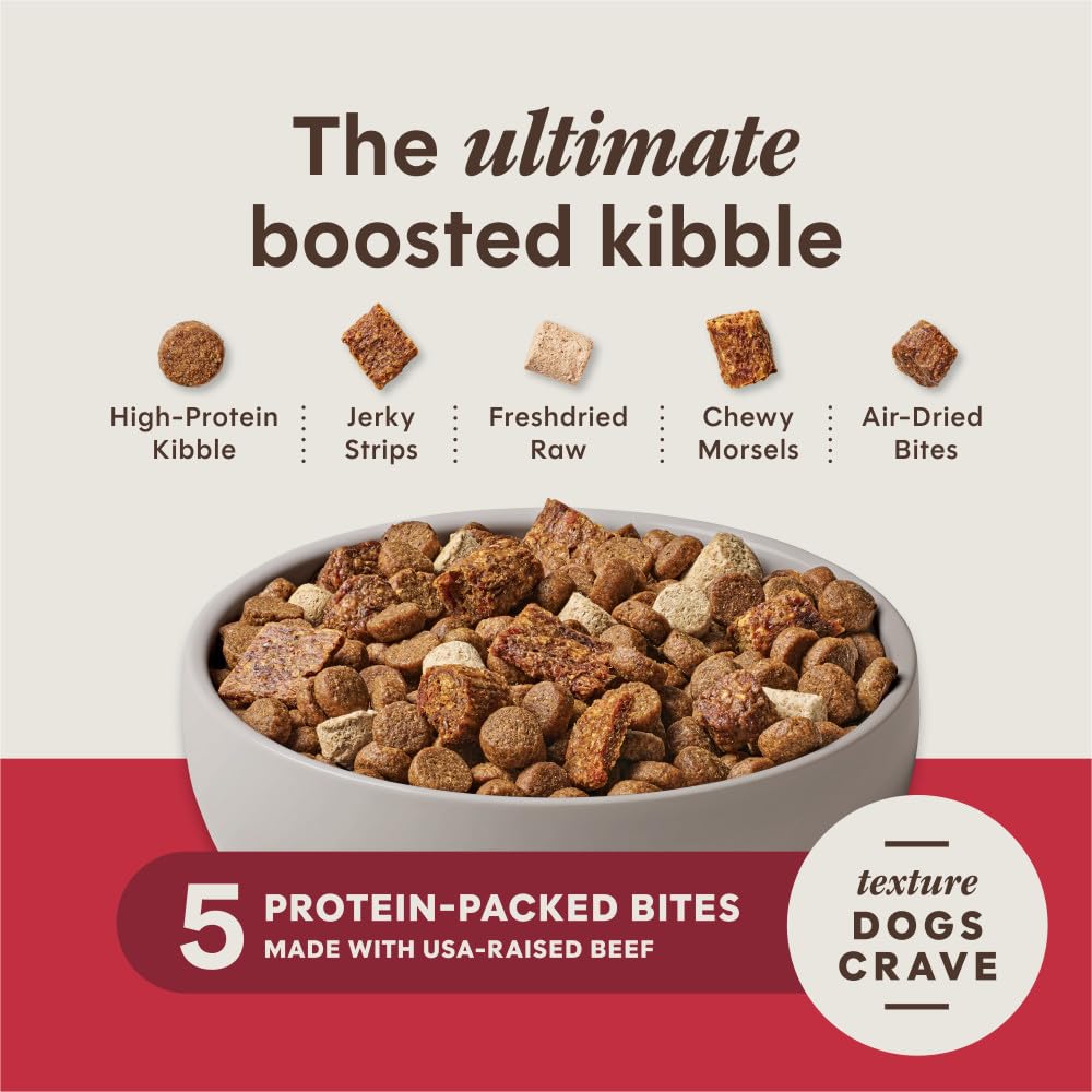 Instinct PeakBoost: kibble proteico de alto rendimiento para músculos y energía