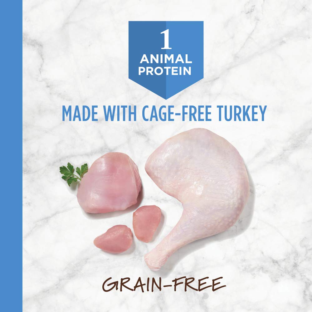 Proteína única de pavo real para músculos y digestión suave.