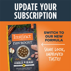 Instinct Raw Boost: dieta sin granos para perros activos y sensibles.