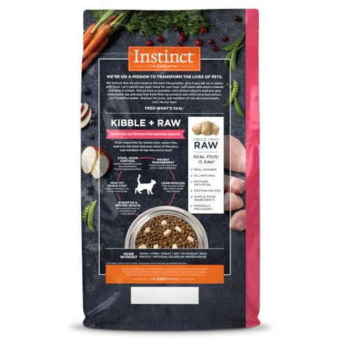 Instinct Raw Boost Indoor Health sin granos para digestión suave