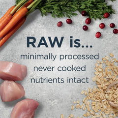 Instinct Raw Boost Light: pollo cage-free para proteínas de alta calidad.