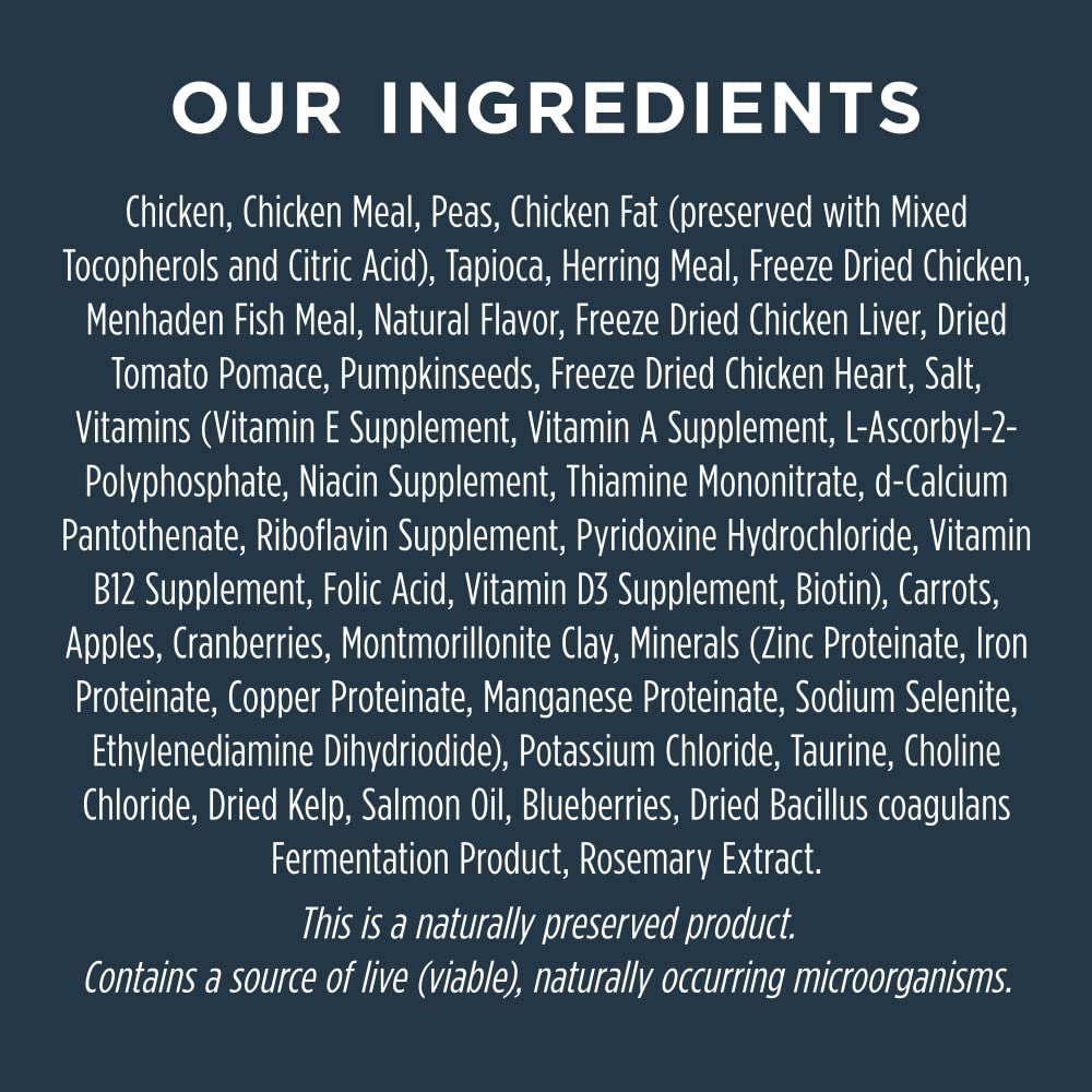 Instinct Raw Boost: sin conservantes artificiales para una nutrición más pura.