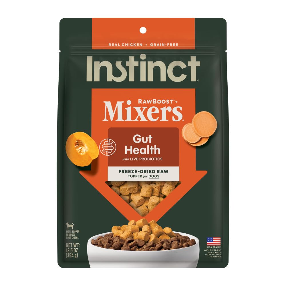 Instinct RawBoost: mezcla para comida de perro en bolsa, mejora sabor y textura en cada toma
