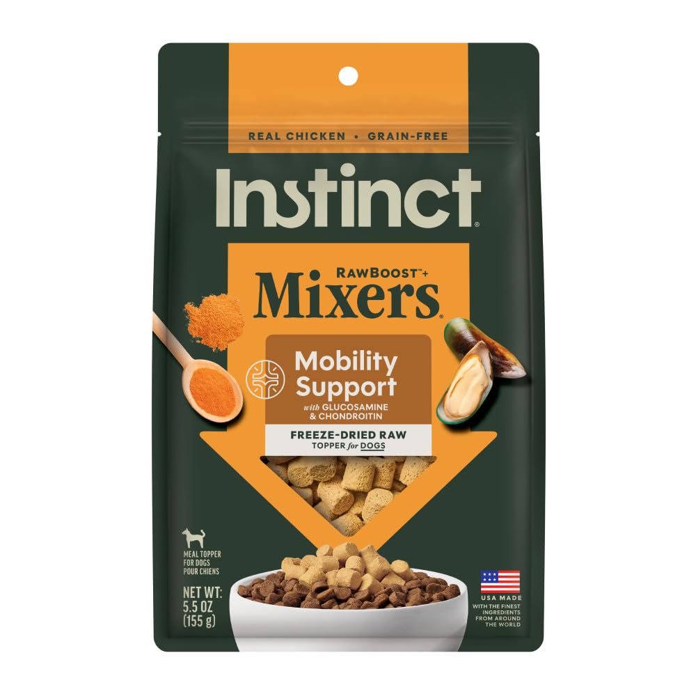 Instinct RawBoost movilidad-pollo: posible apoyo a movilidad al mezclar con la comida