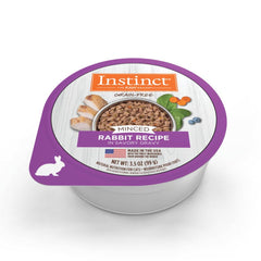 Instinct Conejo sin grano, taza húmeda para dieta limpia