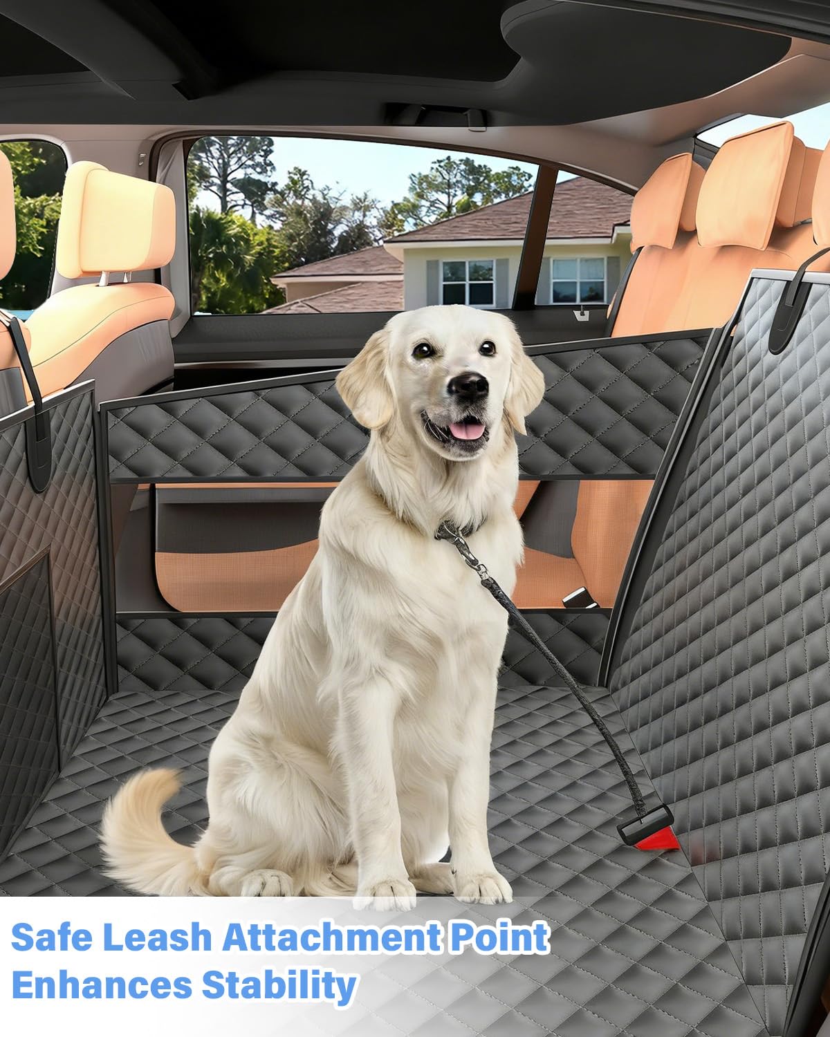 Instraella asiento perro plegable oxford: fácil de guardar tras viajes
