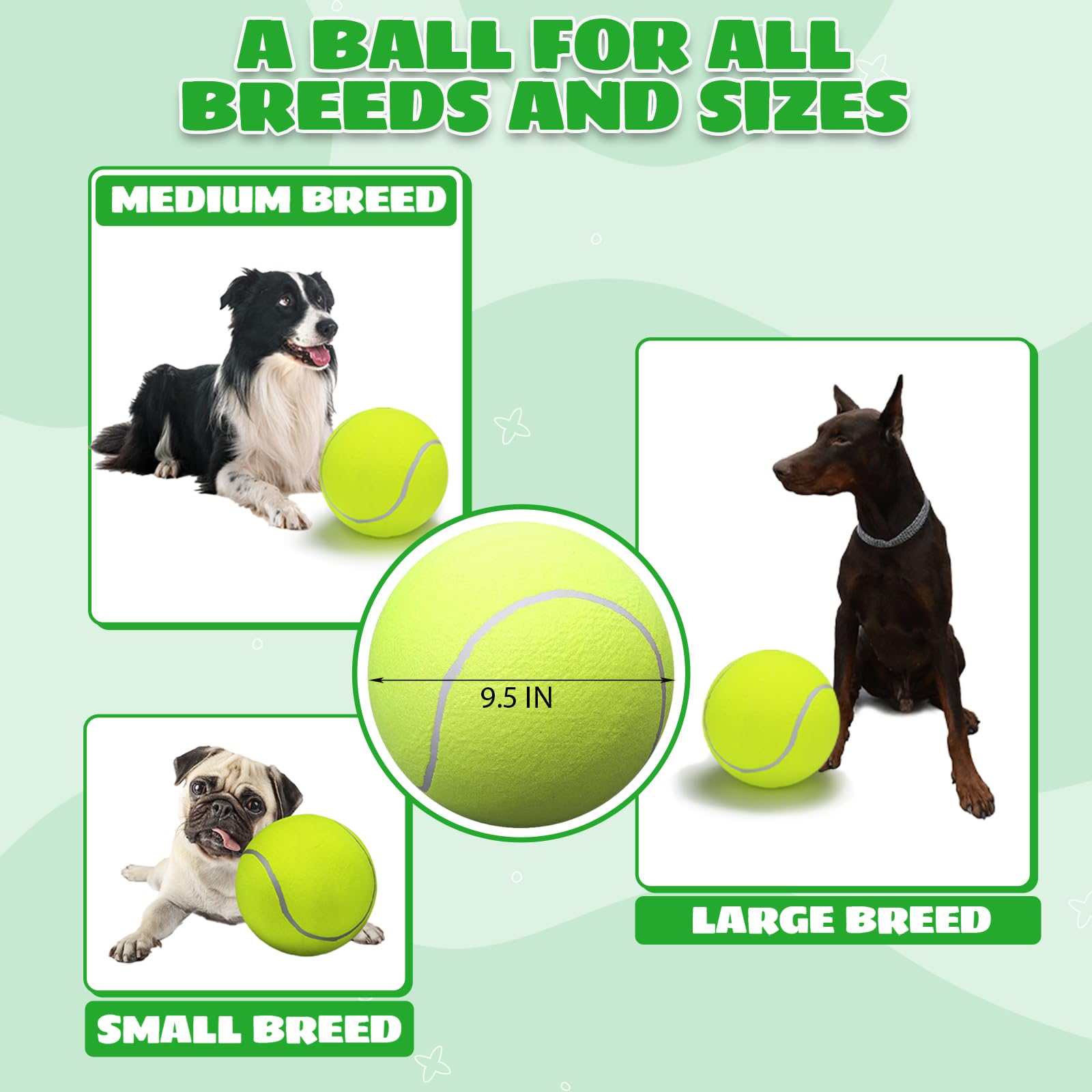 Balón INSUM para entrenamiento de perros grandes