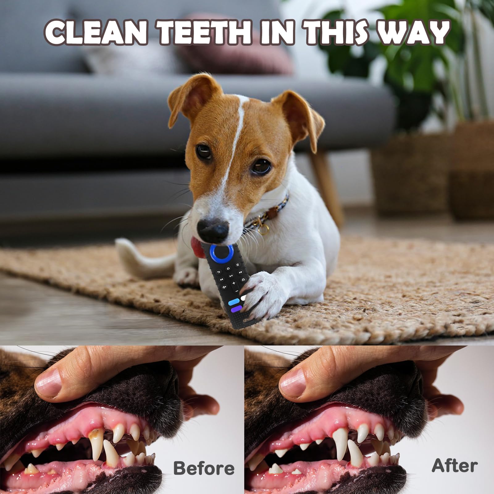 Intatikoo juguete de dentición para cachorros reduce ansiedad durante el juego