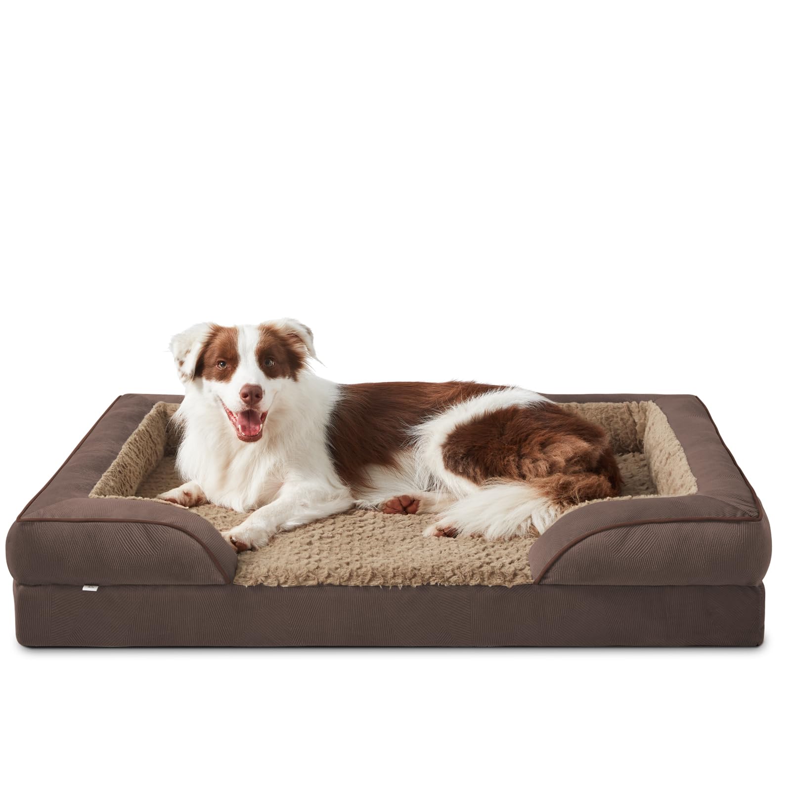 Cama ortopédica INVENHO para perros grandes, funda lavable para fácil limpieza