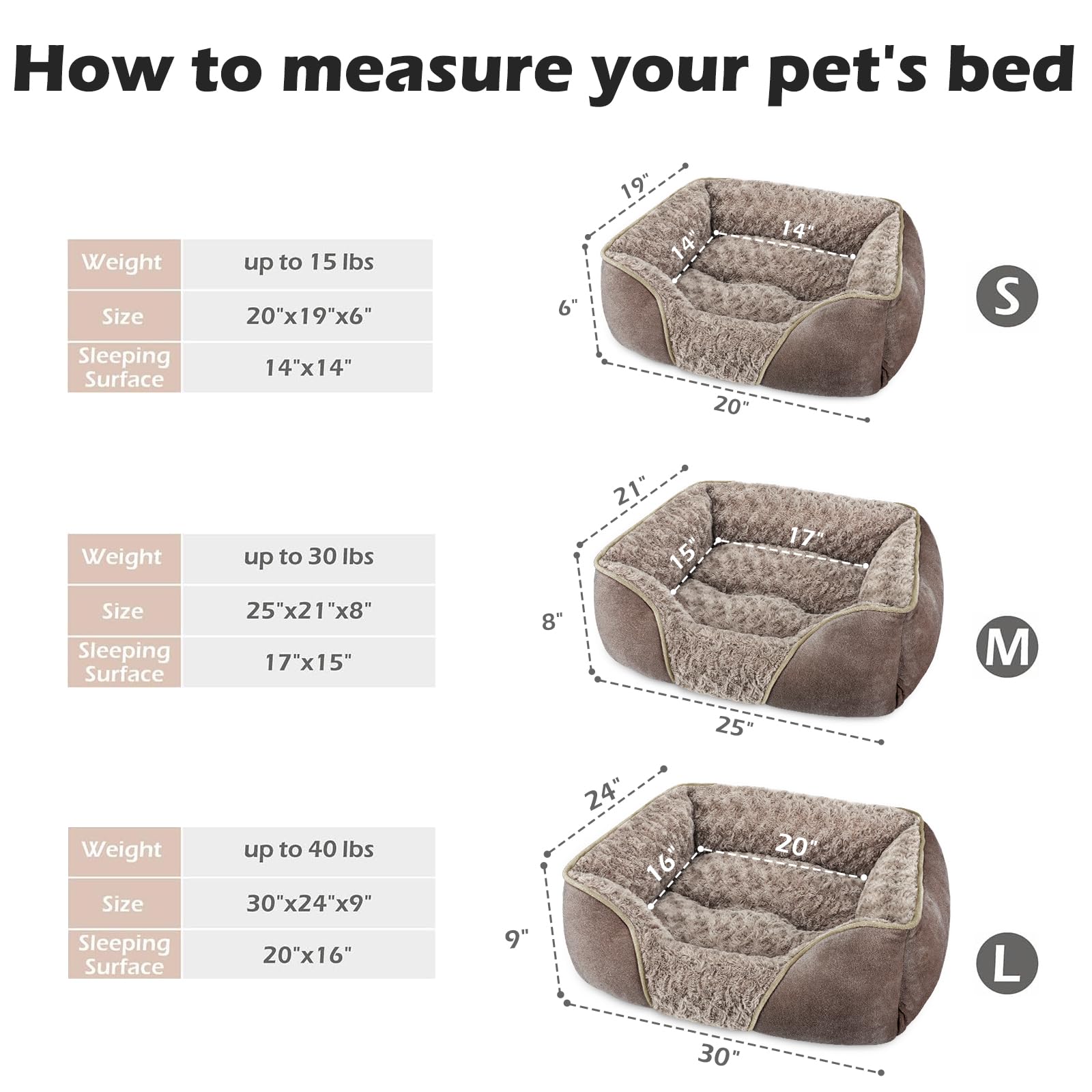 INVENHO cama antideslizante mantiene la cama en posición para mascotas activas durante la siesta.