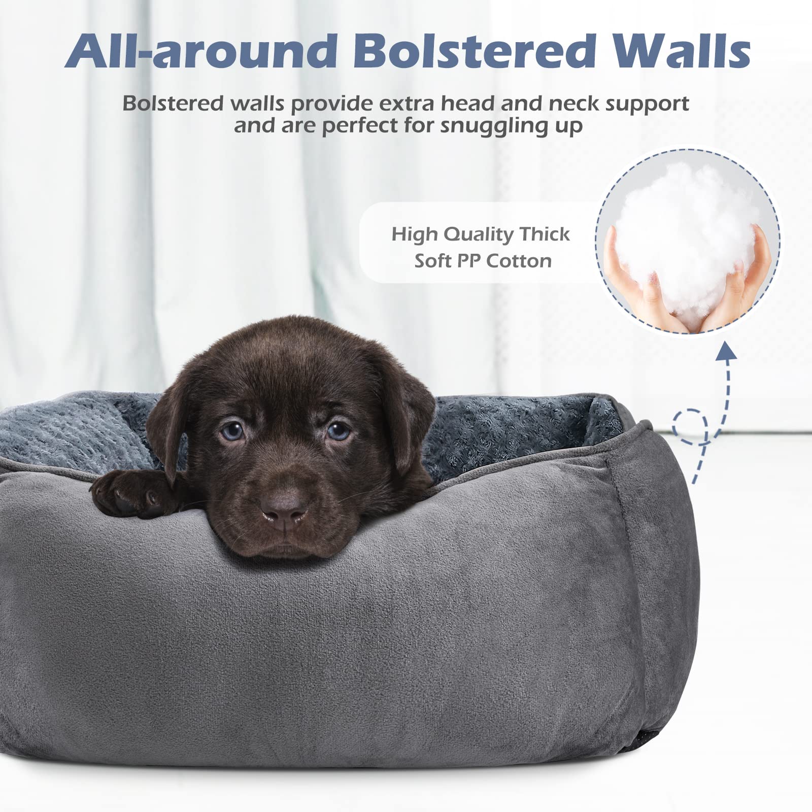 Cama INVENHO con borde alzado para soporte de cabeza y cuello.