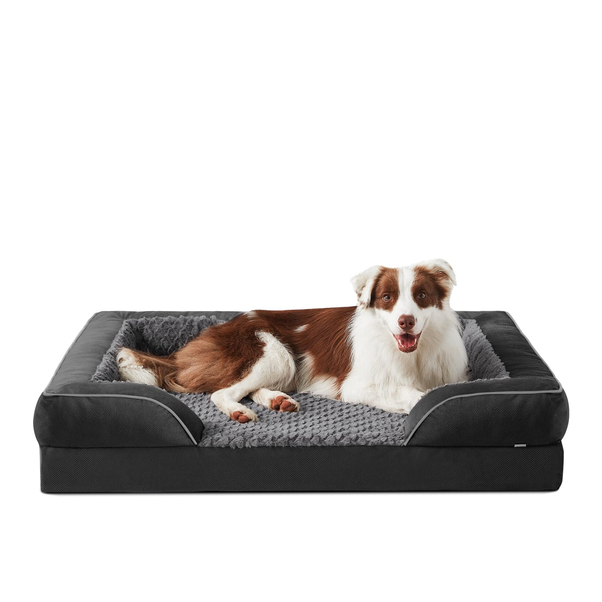 INVENHO cama perro grande con cubierta lavable para higiene diaria.