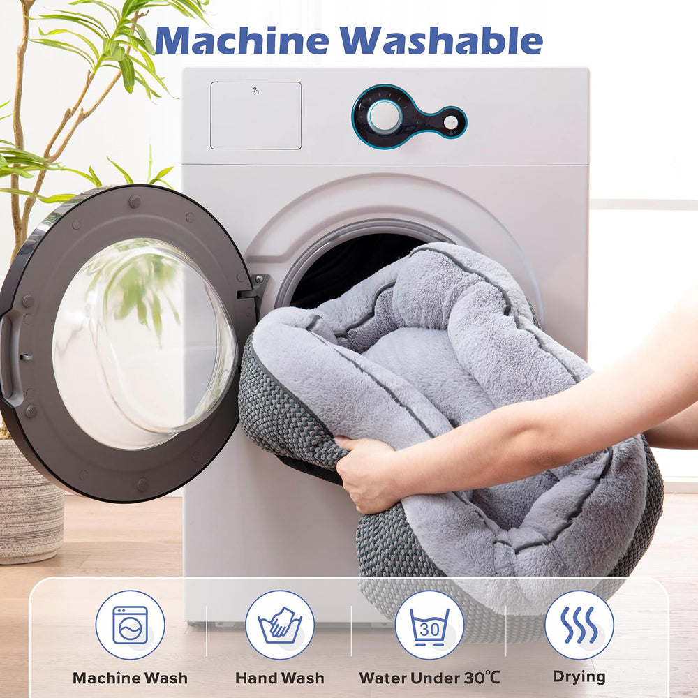 Cama INVENHO lavable fácilmente, limpieza sin perder suavidad