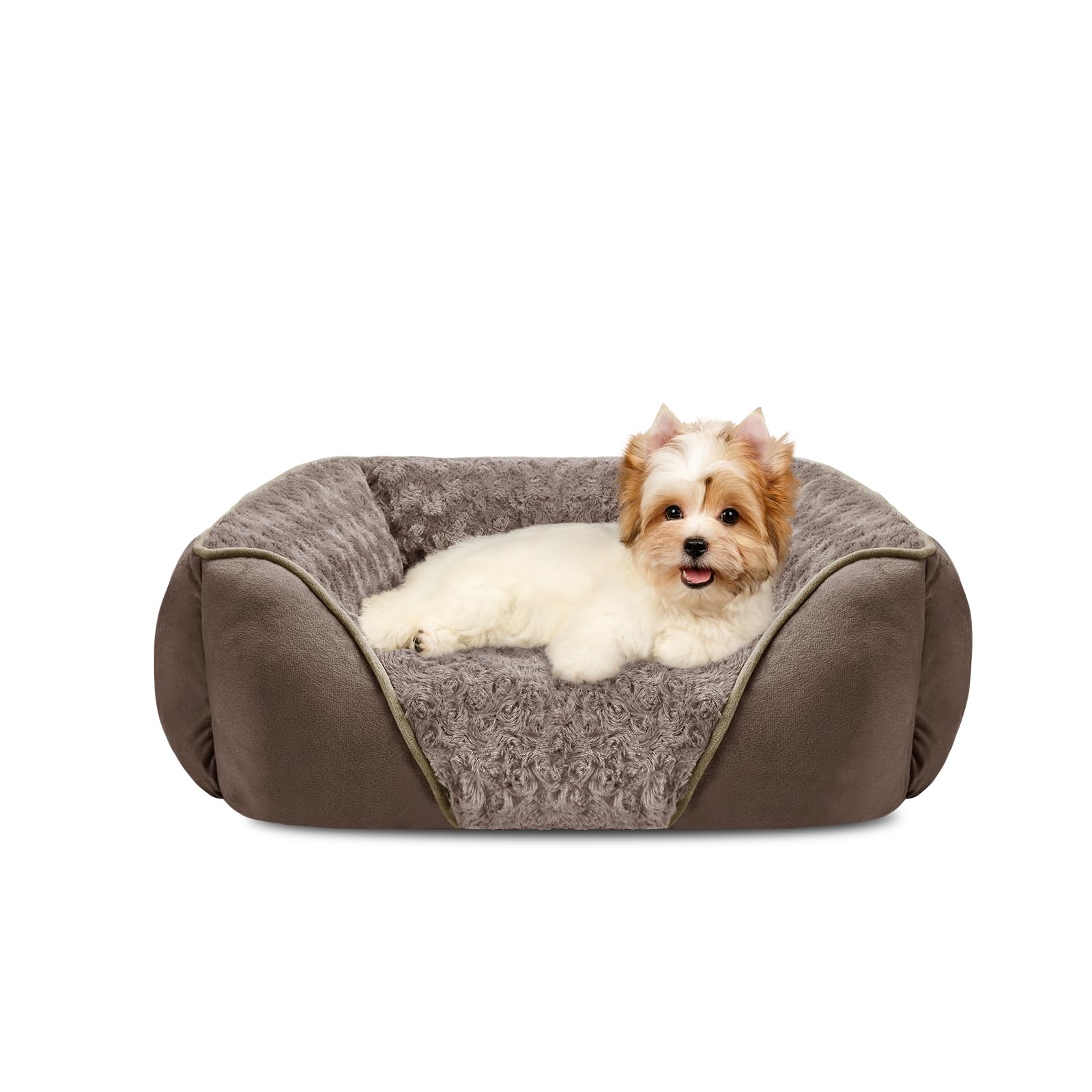 INVENHO cama para perro pequeño con diseño rectangular lavable para comodidad diaria