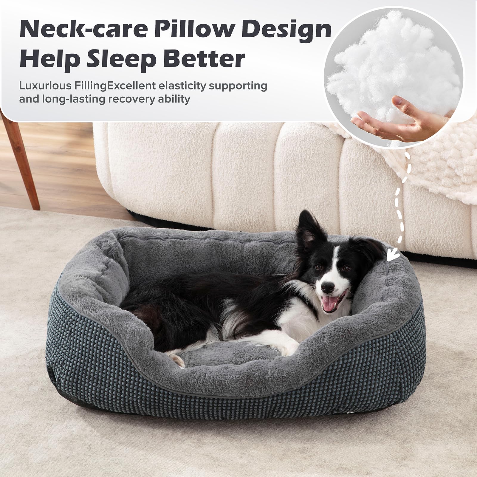 Cama INVENHO con relleno ecológico que aporta soporte cómodo.