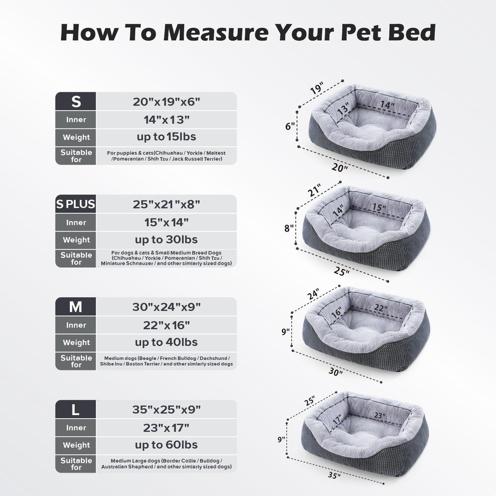 Tallas disponibles INVENHO para perros pequeños y medianos