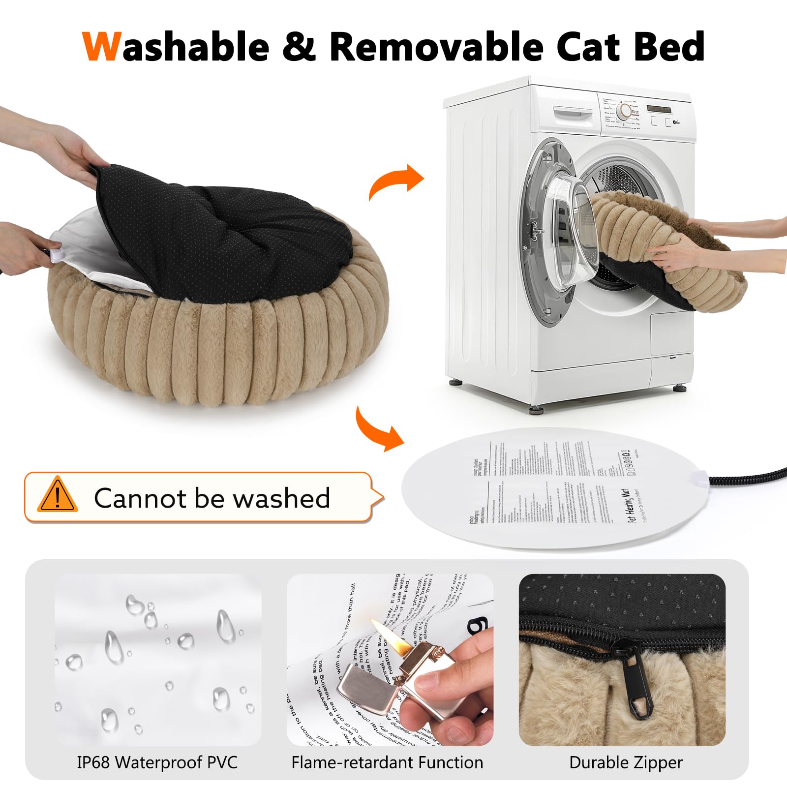 Forro impermeable retardante de llama con INVENHO para uso diario