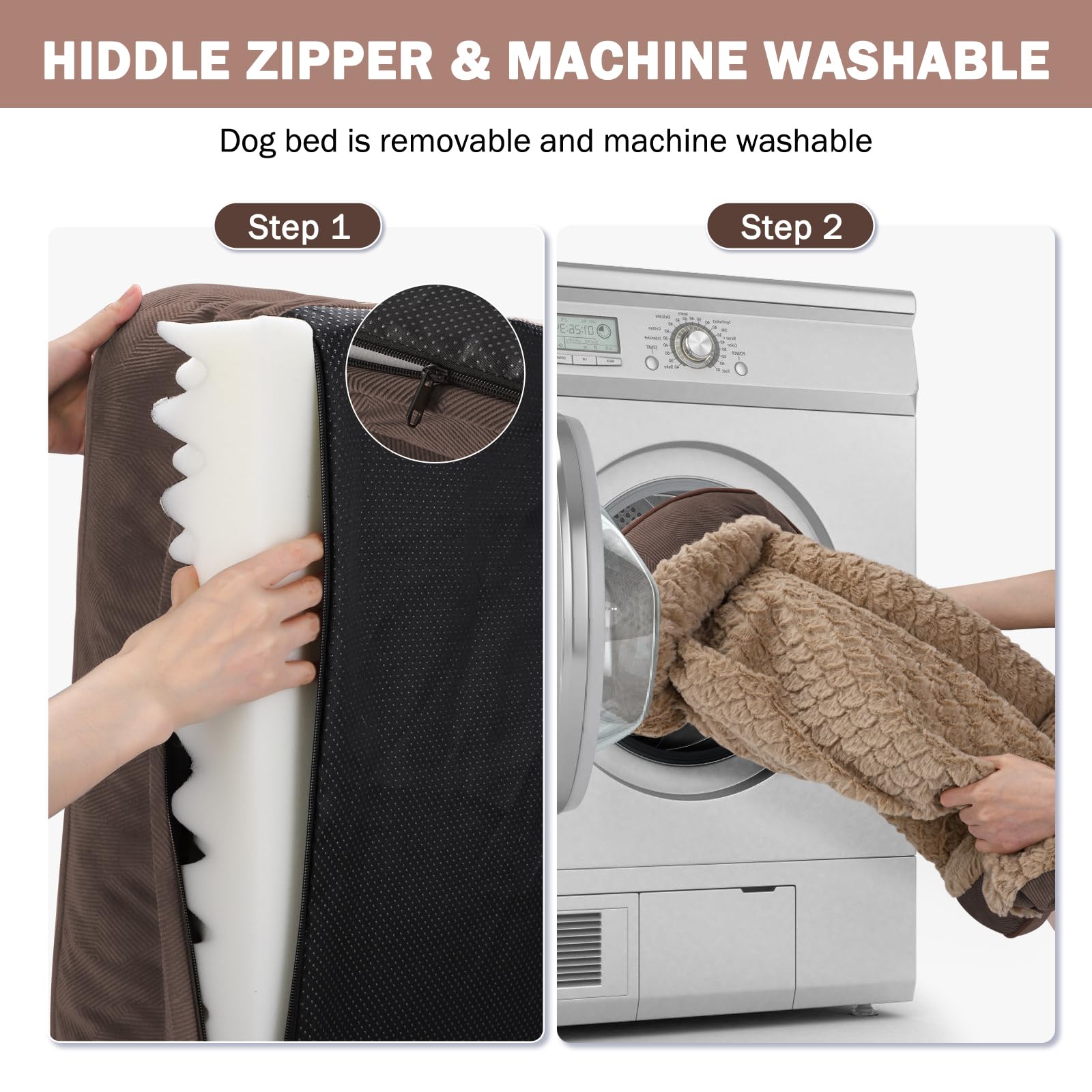 INVENHO tamaño XL ideal para perros grandes con soporte de cuello.