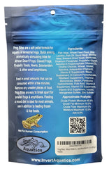 Invert Aquatics Frog Bites: terrario en escena, pellets suaves para ranas pequeñas