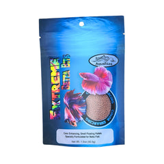 Invert Aquatics Pastillas Betta Color Extremo Flotantes: pellets flotantes que realzan colores intensos en bettas.