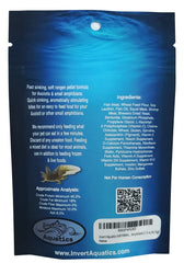 Invert Aquatics pellets húmedos que se hunden: alimento ideal para axolotls y otros anfibios.