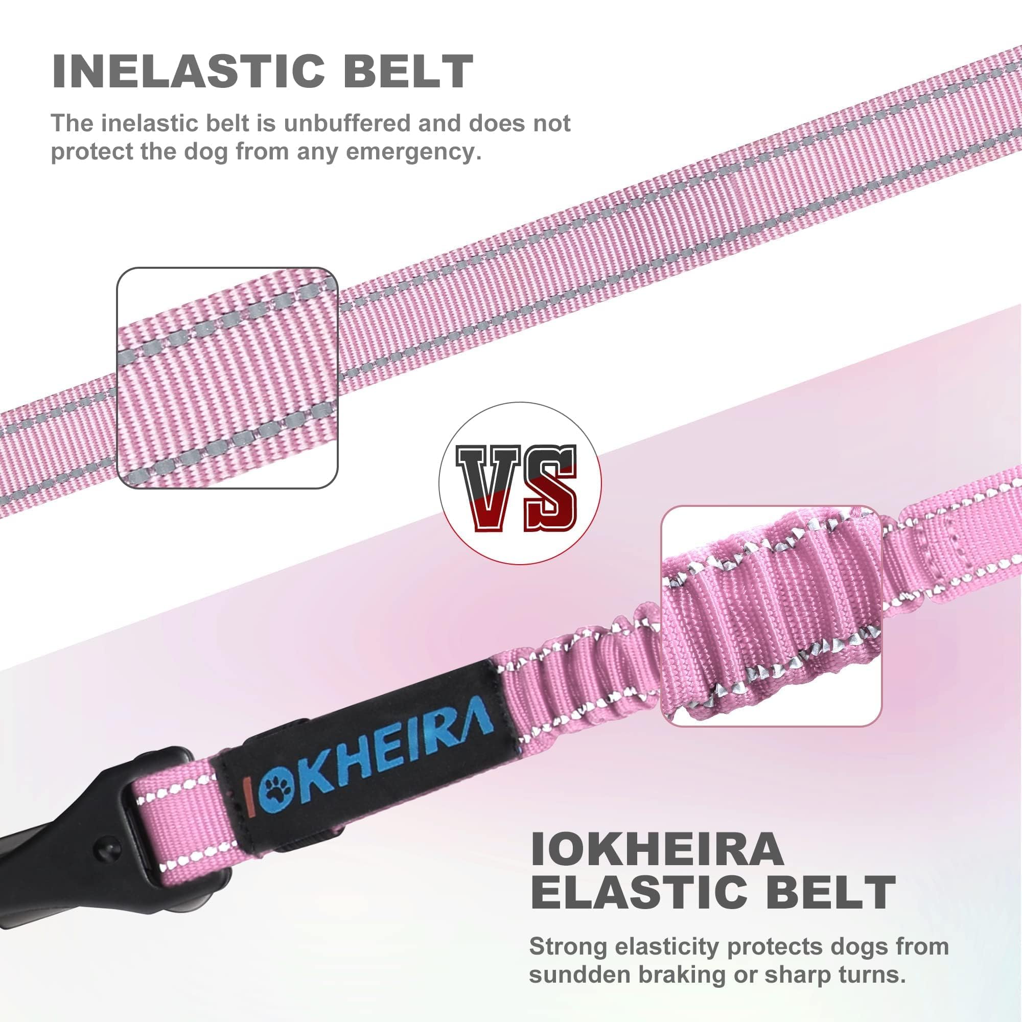 IOKHEIRA cinta de nylon para perro, durabilidad y resistencia.