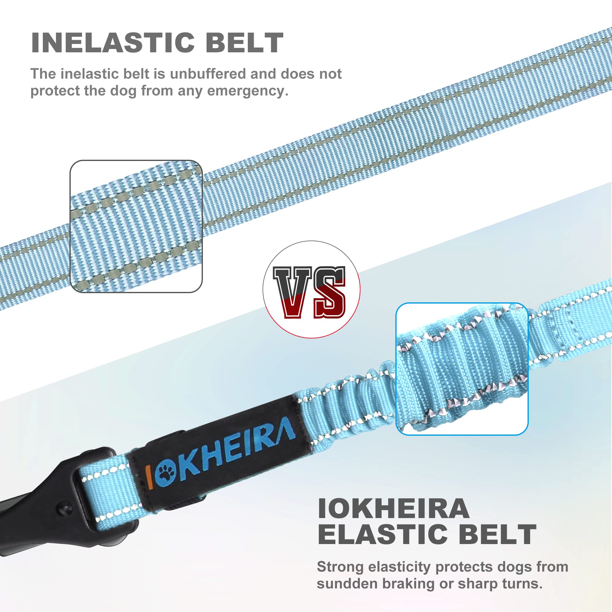 IOKHEIRA correa de nailon resistente, duradera para uso diario.