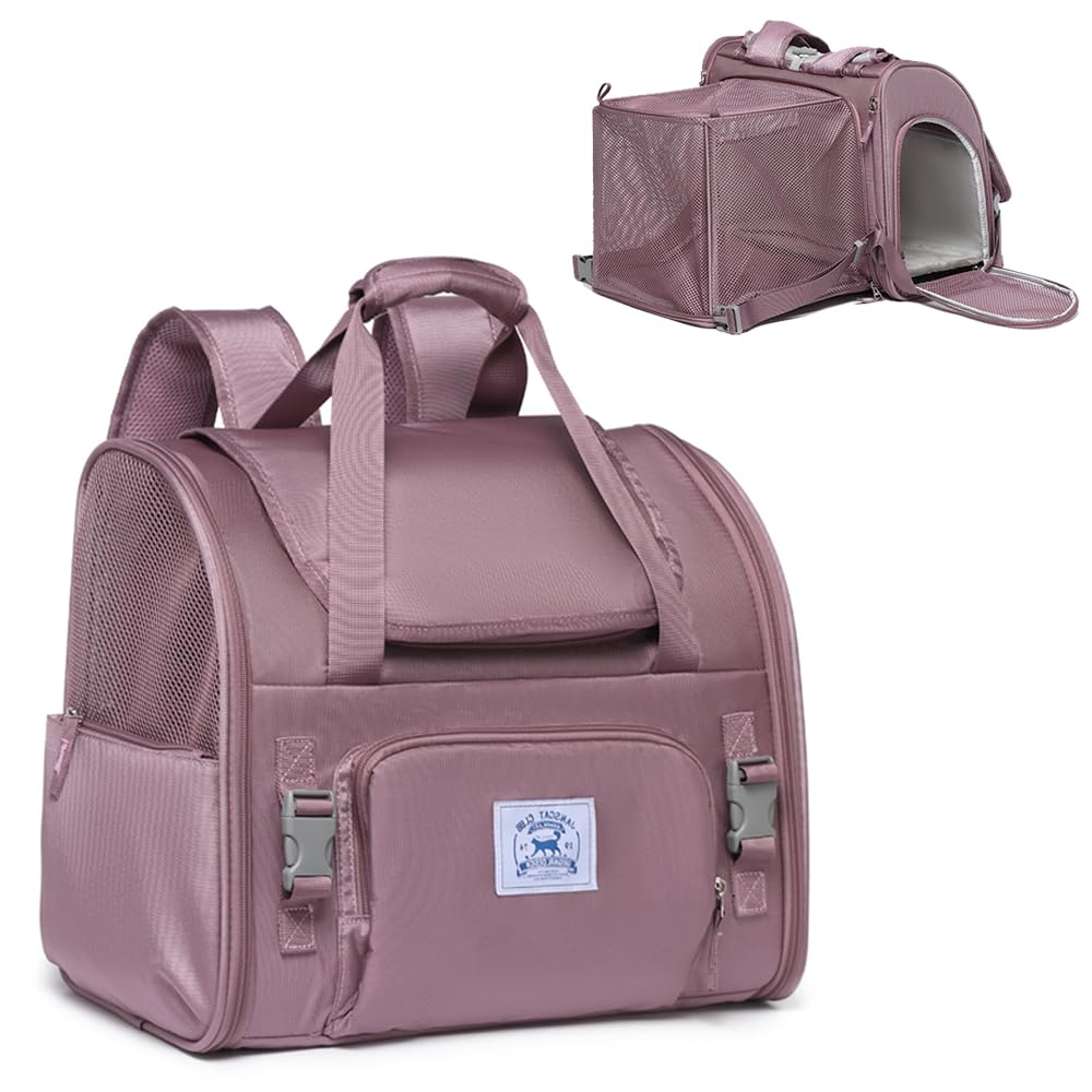 ioview Mochila para mascotas colapsable, ahorro de espacio durante el transporte.