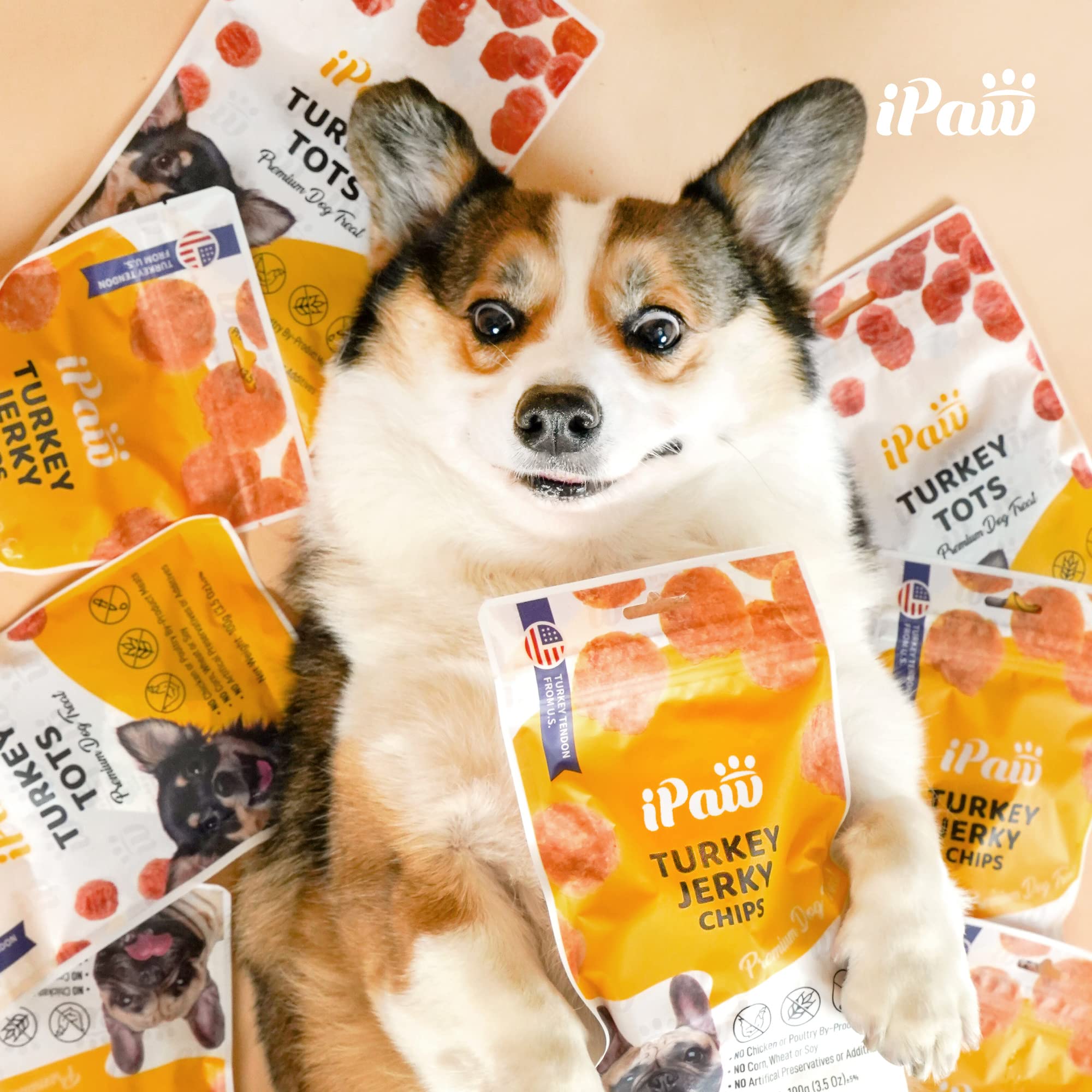 iPaw 2 Saver Combo ingredientes premium: sin granos ni aditivos para perros sensibles.