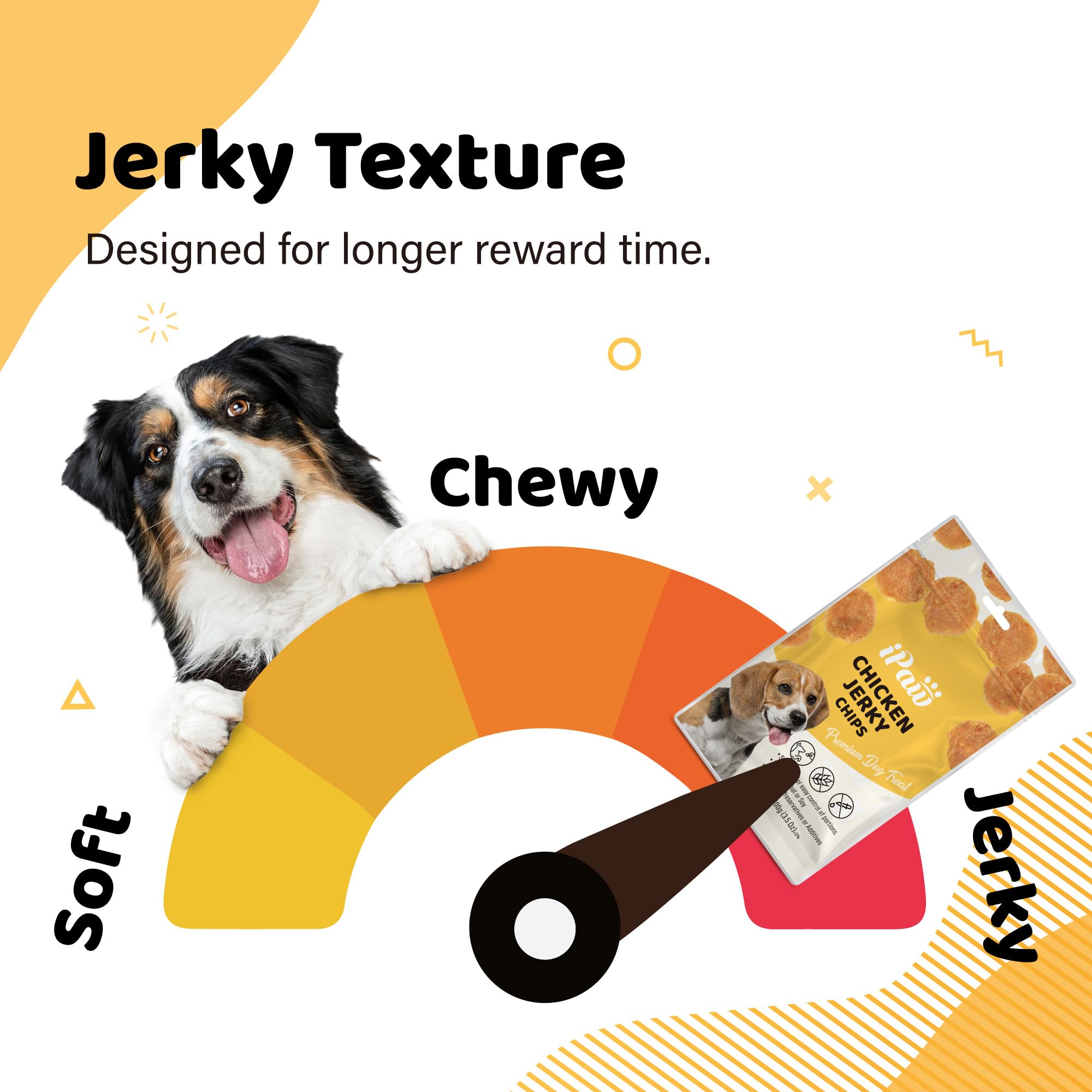 iPaw Chips de Pollo - digestibilidad fácil para perros con estómagos sensibles