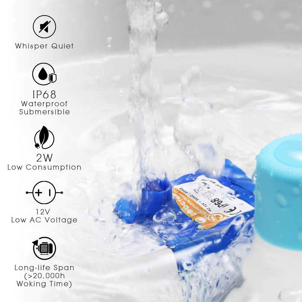 Bomba iPettie compatible con Tritone, Fiumi y Hommii en varias fuentes.