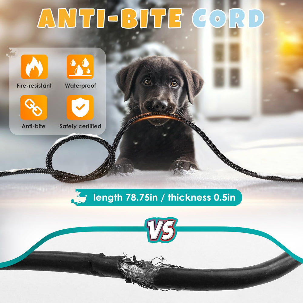 IPOW cable anti mordida de 200 cm para seguridad