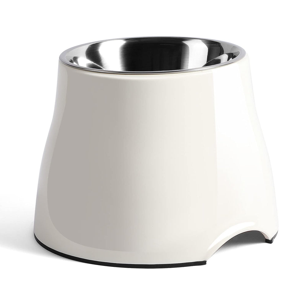 iPower Yoken plato elevado antideslizante para perros, estable durante la comida.