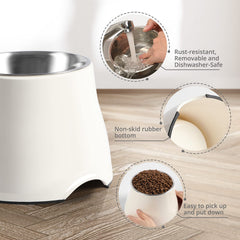 iPower Yoken plato elevado de alta capacidad, ideal para perros grandes.