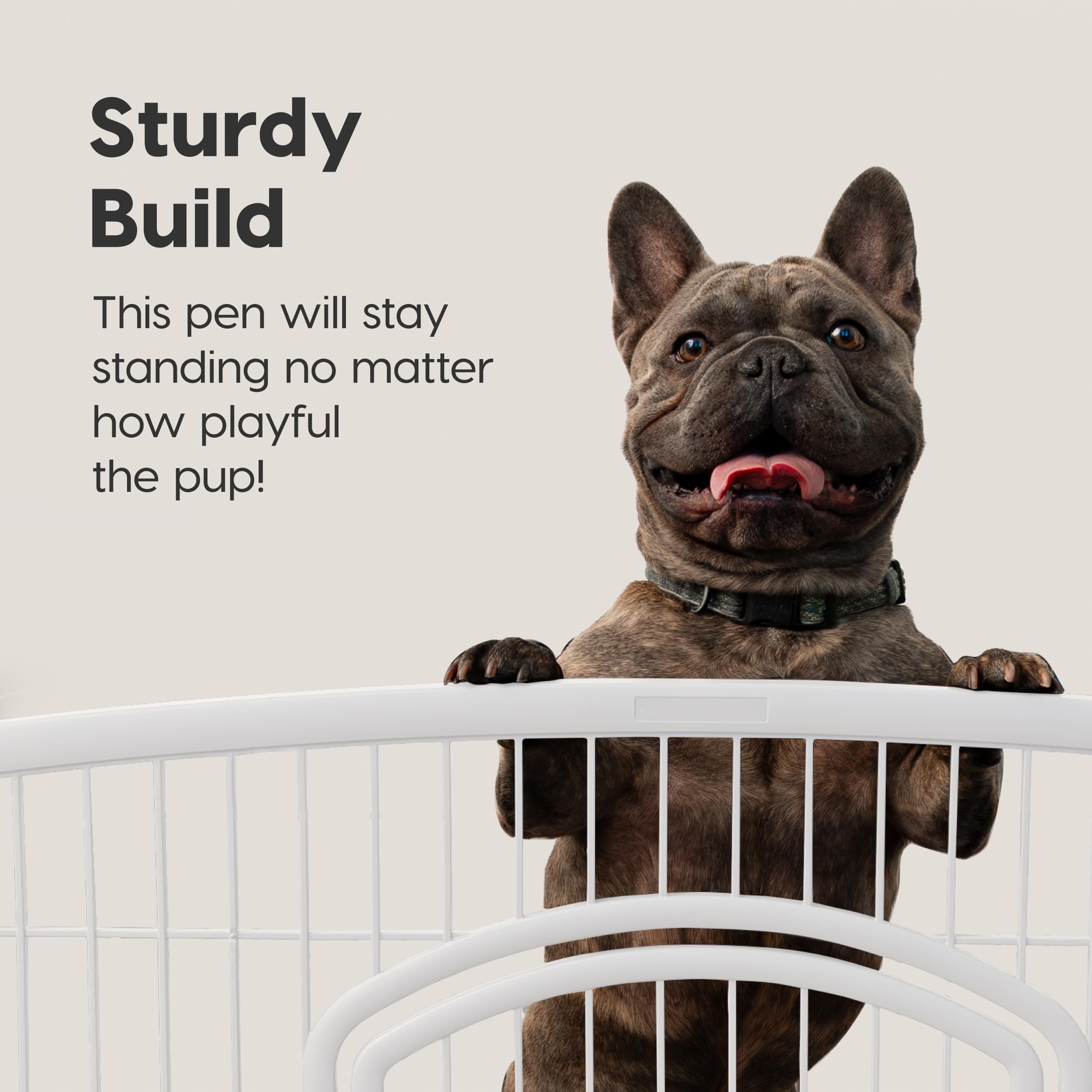 Corral para perros ampliable IRIS USA, crece con tu cachorro.