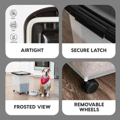 Diseño de 65 cuartos de IRIS USA ideal para perros, gatos y otras mascotas.