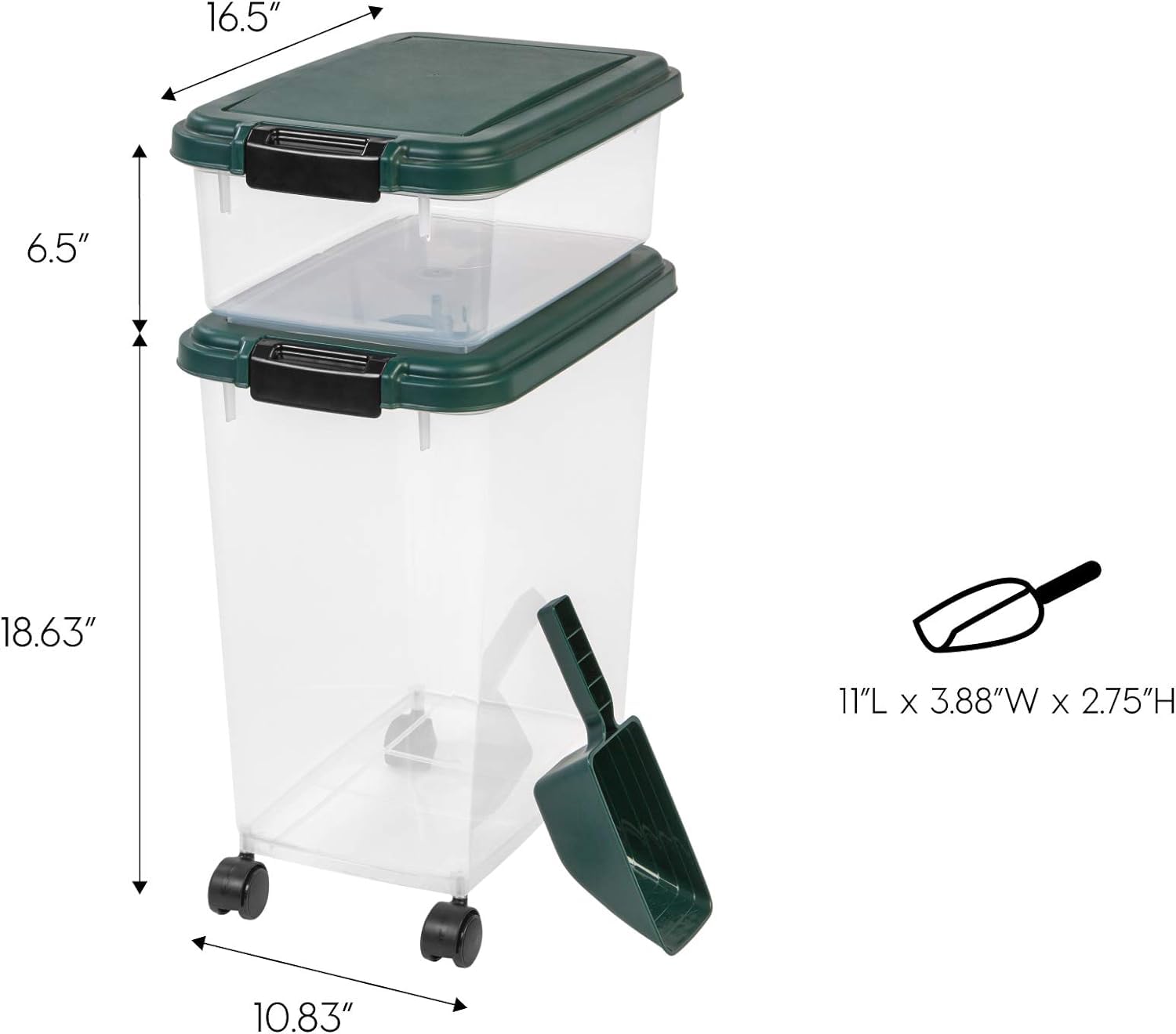 Conjunto IRIS Remington apilable para optimizar espacio