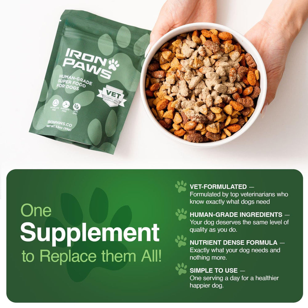 Iron Paws hecho en Estados Unidos con ingredientes de grado humano