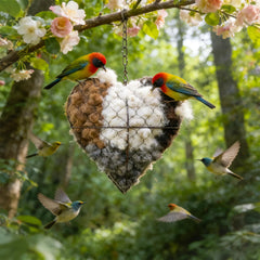 Irsnianianfa Habitat-jardin decorativo que atrae aves y decora al aire libre