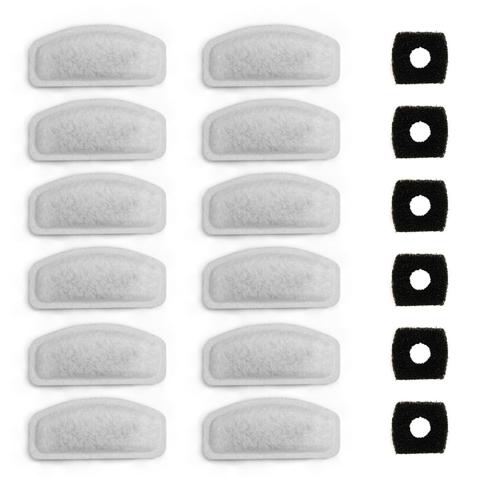 Itscute filtros-carbon-d30-2l: filtros de carbono para agua de gatos, mejor sabor.