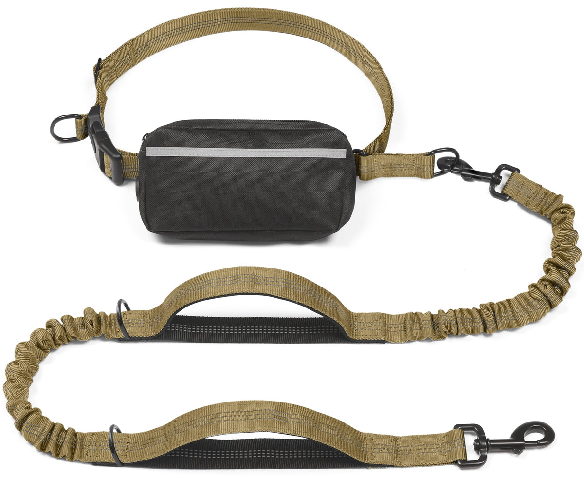iYoShop correa manos libres con bolsillo cremallera para paseos tranquilos con teléfono a mano