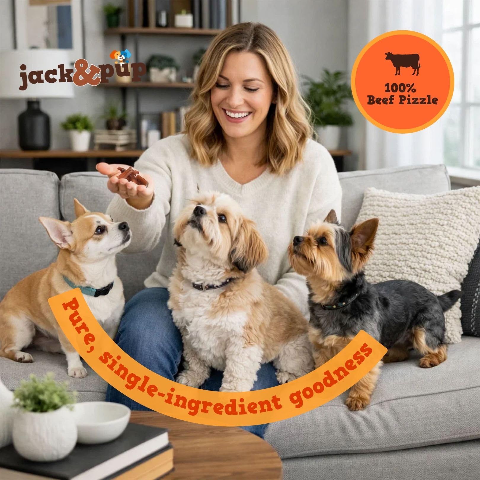 Jack&Pup Bully Bites: ayuda a limpiar dientes y encías durante masticación