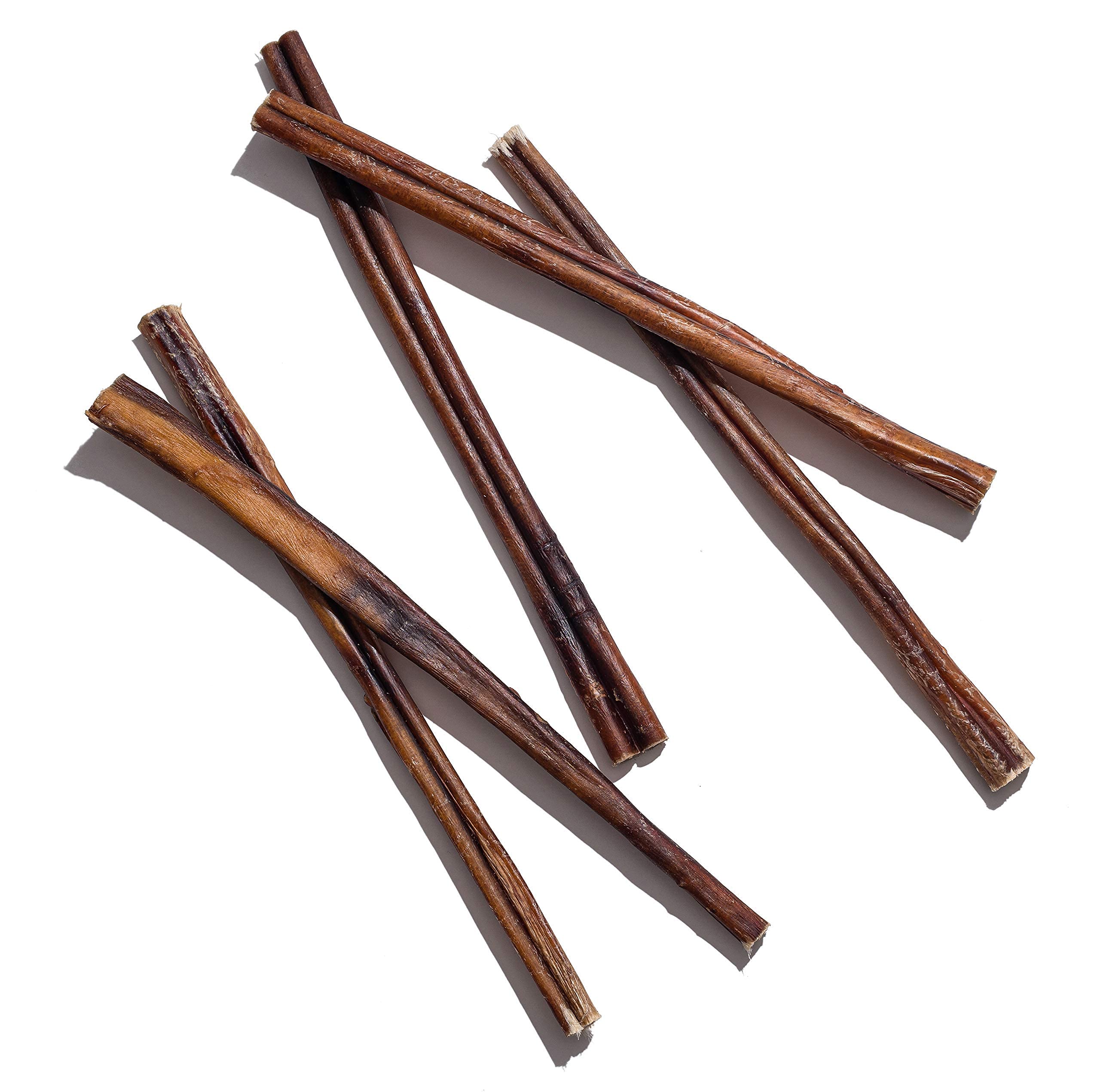 Jack&Pup Bully Stick, textura consistente para masticar de forma segura.