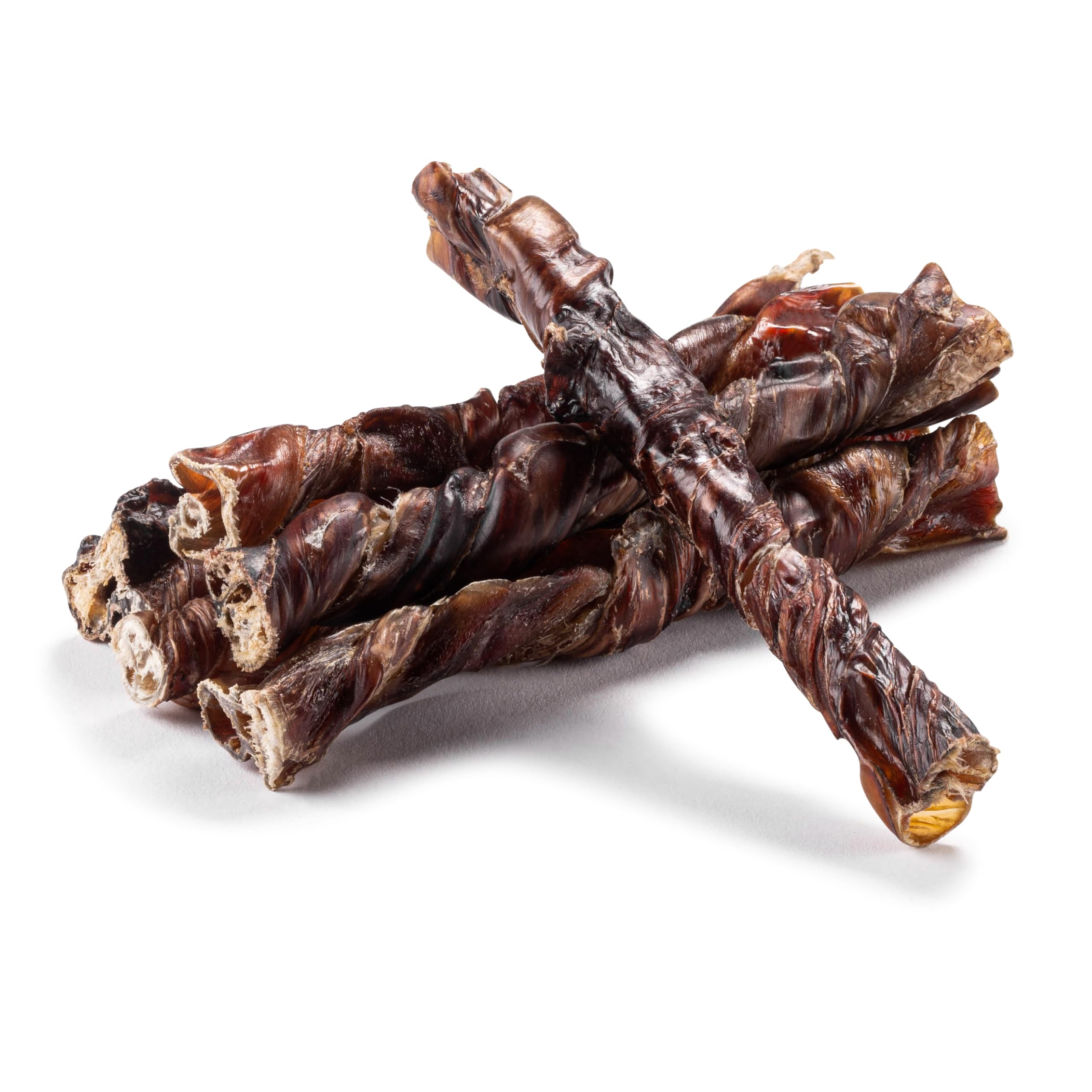 Jack&Pup Bully Twists con olor neutro para una experiencia de masticación agradable.